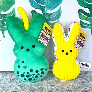 Peeps Bunny Set - green and yellow